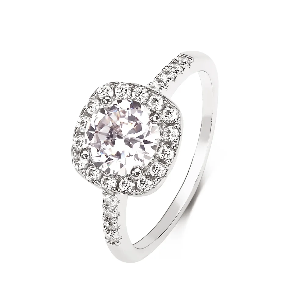Shine Bright with our Sterling Silver CZ Statement Ring - Experience the Elegance!