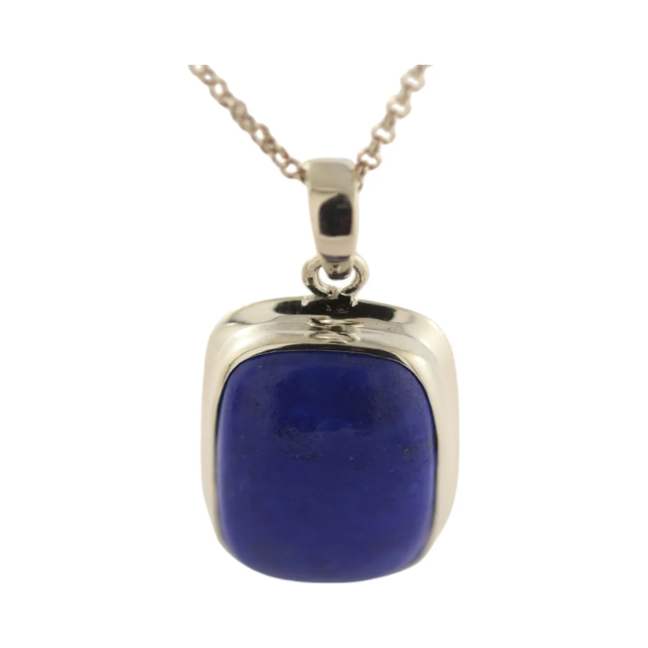 Stunning Lapis Lazuli Sterling Silver Pendant: The Perfect Accessory for Any Occasion