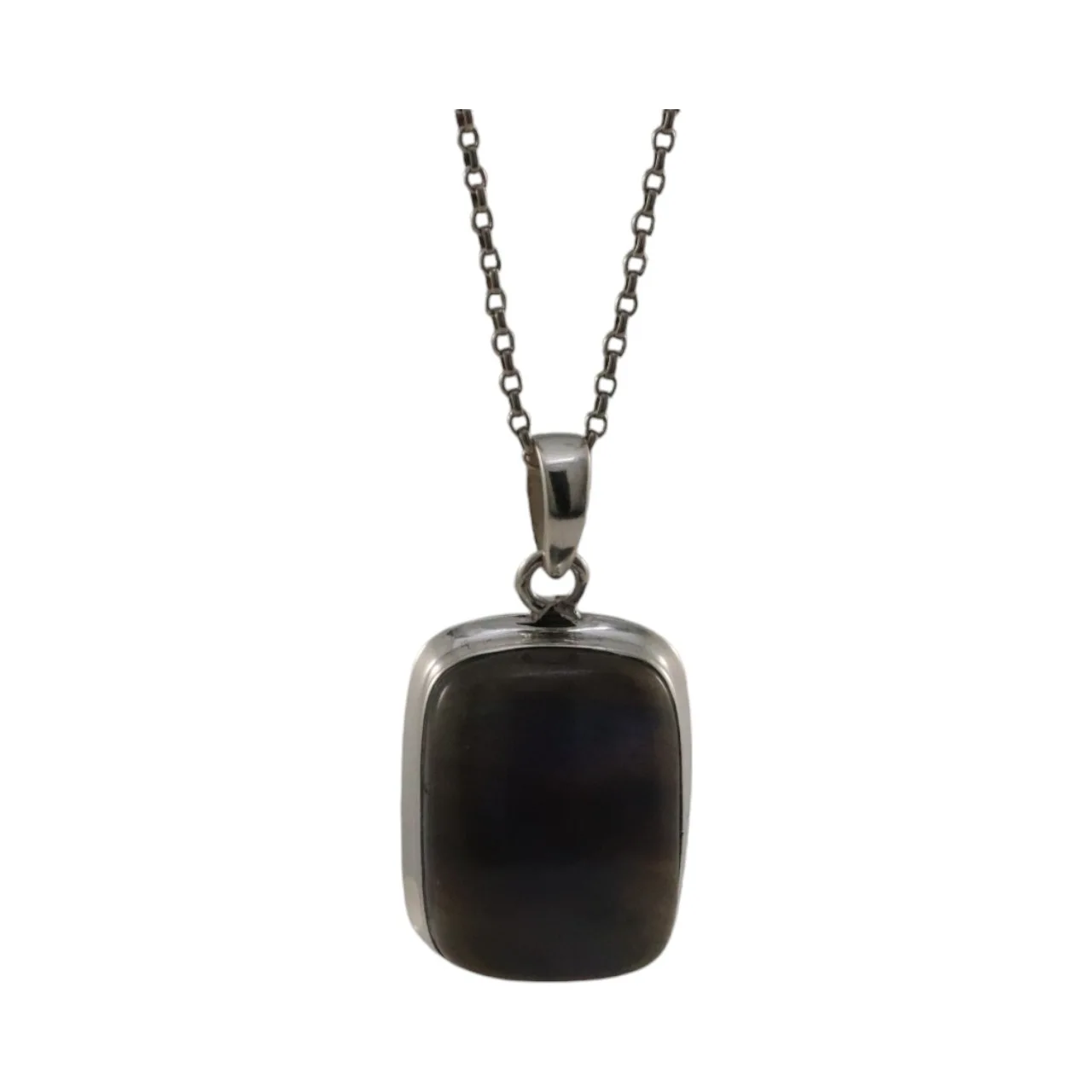 Stunning Labradorite Crystal Pendant in Sterling Silver - Elevate Your Style!