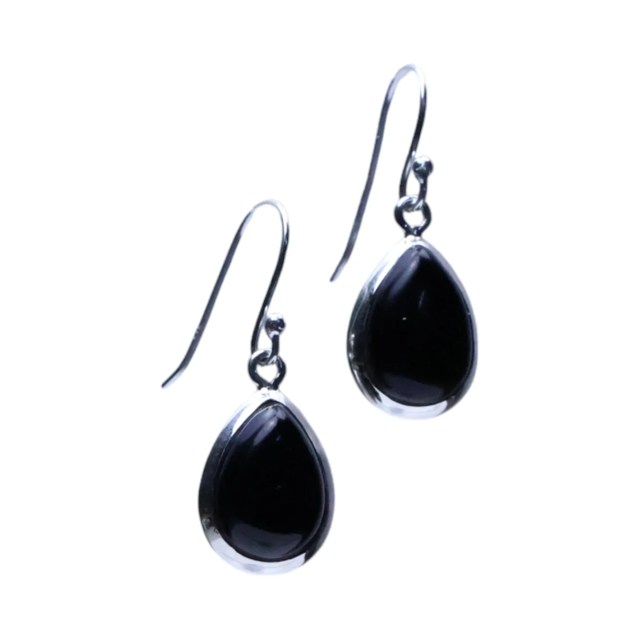 Stunning Black Onyx Sterling Silver Drop Earrings - Elevate Your Style Now!